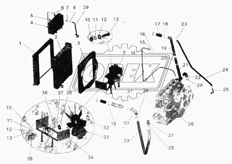 105-1303054-40 Шланг МАЗ